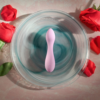 Mini Vibrador de Ponto G em Silicone com 10 Modos de Vibração e Recarregável - Evolved Lilac G | 8 x 2,5 cm