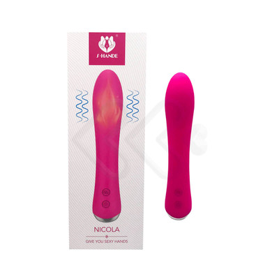 Foto 4 do produto Vibrador de Ponto G Recarregável com 9 Modos de Vibrações e Função de Aquecimento - S Hande Nicola| Disponível em 2 Cores