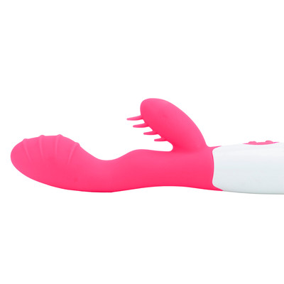 Foto 3 do produto Vibrador de Ponto G com Estimulador Clitoriano, 30 Modos de Vibração e Recarregável - Female Vibrator | 10,5 x 3,5 cm | Disponível em 4 Cores