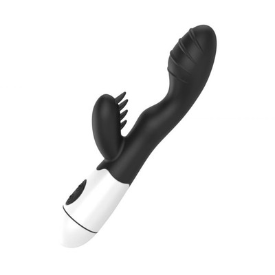 Foto 2 do produto Vibrador de Ponto G com Estimulador Clitoriano, 30 Modos de Vibração e Recarregável - Female Vibrator | 10,5 x 3,5 cm | Disponível em 4 Cores