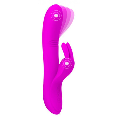 Foto 9 do produto Vibrador Rabbit com 7 Modos de Vibração, 4 Movimentos, Recarregável e Resistente à Água - Pretty Love Dylan | 13 x 3,5 cm | Disponível em 3 Cores
