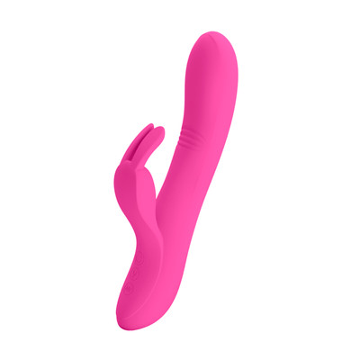 Foto 12 do produto Vibrador Rabbit com 7 Modos de Vibração, 4 Movimentos, Recarregável e Resistente à Água - Pretty Love Dylan | 13 x 3,5 cm | Disponível em 3 Cores