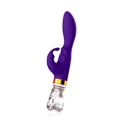 Foto 2 do produto Vibrador de Ponto G Recarregável com Estimulador de Clitóris e 10 Modos de Vibração - Hantewei Vibrators AV 01 - 11 x 3,1 cm | Disponível em 2 Cores