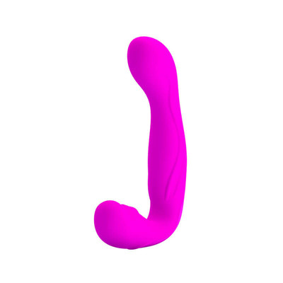 Foto 2 do produto Vibrador de Ponto G Recarregável com Estimulador de Clitóris e 30 Modos de Vibração - Pretty Love Beau | 13 x 4,3 cm