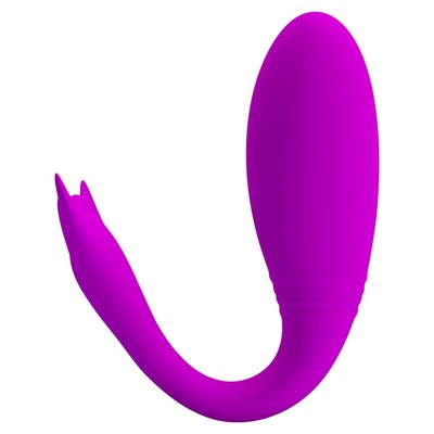 Foto 4 do produto Vibrador de Ponto G Recarregável em Forma de Baleia com 12 Modos de Vibração, Função Memoria e Controle Remoto por Aplicativo - Pretty Love Jayleen