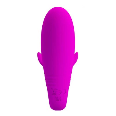 Foto 5 do produto Vibrador de Ponto G Recarregável em Forma de Baleia com 12 Modos de Vibração, Função Memoria e Controle Remoto por Aplicativo - Pretty Love Jayleen