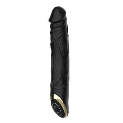 Foto 2 do produto Vibrador Ponto G Recarregável em Formato de Pênis com Glande, 10 Modos de Vibração e Resistente à Água - Winy Terry | 17 x 3,4 cm