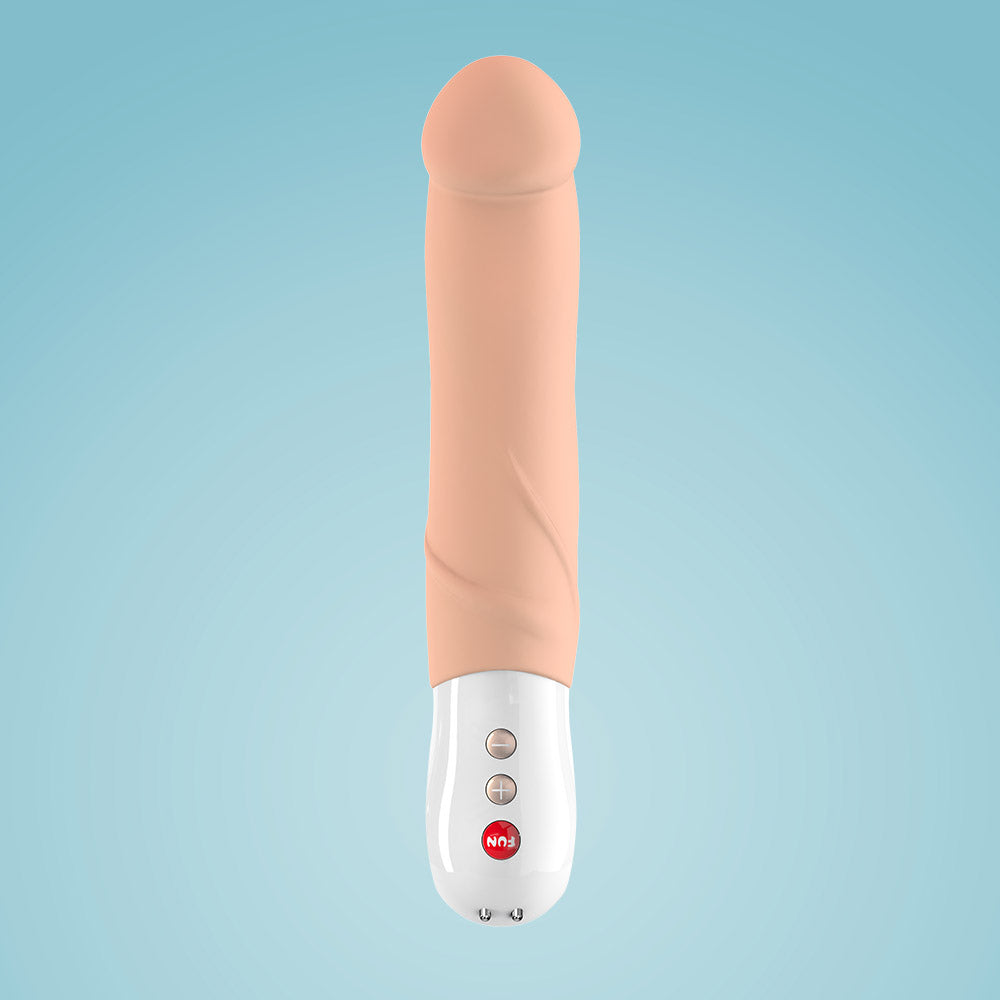 Vibrador Ponto G Recarregável em Formato de Pênis com Glande, 6 Modos de Vibração e à Prova D'Água - Fun Factory Big Boss | Disponível em 3 Cores - 4