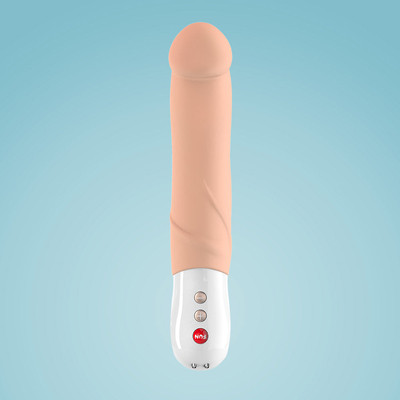 Foto 4 do produto Vibrador Ponto G Recarregável em Formato de Pênis com Glande, 6 Modos de Vibração e à Prova D'Água - Fun Factory Big Boss | Disponível em 3 Cores
