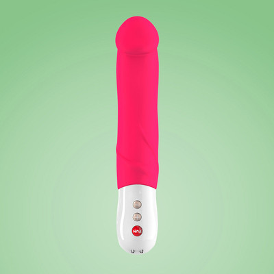 Foto 8 do produto Vibrador Ponto G Recarregável em Formato de Pênis com Glande, 6 Modos de Vibração e à Prova D'Água - Fun Factory Big Boss | Disponível em 3 Cores