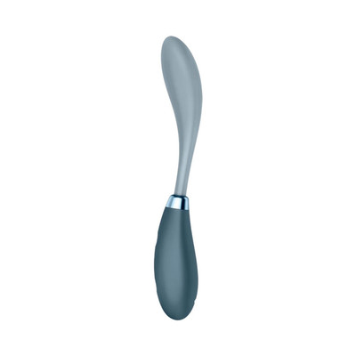 Foto 4 do produto Vibrador de Ponto G com Haste Flexível, 12 Programações de Vibração e Recarregável Via USB Magnético - Satisfyer G-Spot Flex 3 | 10,2 x 2,9 cm