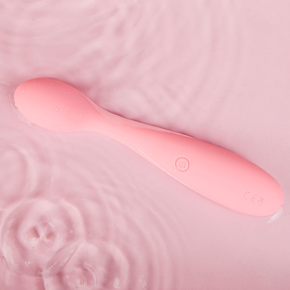 Vibrador Ponto G Recarregável com Ponta Achatada Estimuladora e 5 Modos de Vibração - Svakom Keri | 17,2 x 2,2 cm | Disponível em 2 Cores - 3