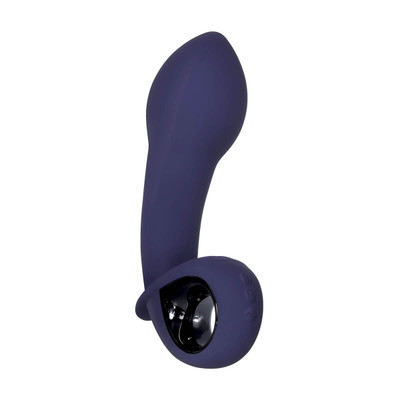 Foto 3 do produto Vibrador de Ponto G com Ponta Inflável em Silicone com 10 Modos de Vibração e Recarregável - Evolved Inflatable G | 11,5 x 3,5 cm