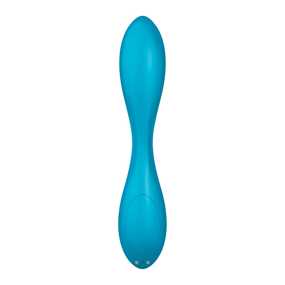 Vibrador de Ponto G Recarregável em Silicone com Haste Estimuladora e Flexível e12 Programas de Vibrações - Satisfyer G-Spot Flex 1 | 12 x 3,4 cm - 3