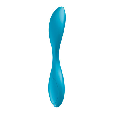 Foto 5 do produto Vibrador de Ponto G Recarregável em Silicone com Haste Estimuladora e Flexível e12 Programas de Vibrações - Satisfyer G-Spot Flex 1 | 12 x 3,4 cm