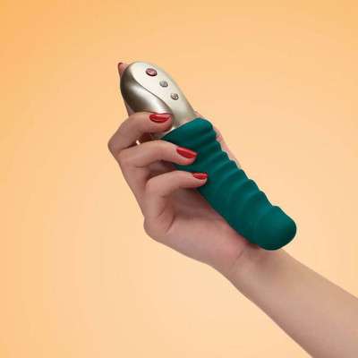 Foto 5 do produto Vibrador Ponto G Recarregável em Silicone Soft Touch com 6 Modos de Vibração - Fun Factory Semilino | 11 x 3,3 cm | 2 Cores