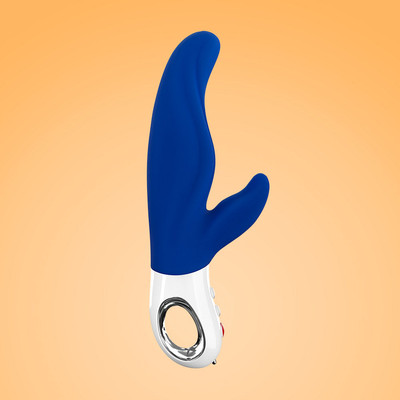 Foto 6 do produto Vibrador Ponto G Recarregável em Silicone Soft Touch com Estimulador de Clítoris e 6 Modos de Vibração, a Prova D'Água - Fun Factory Lady Bi | 22 x 4 cm | Disponível em 3 cores