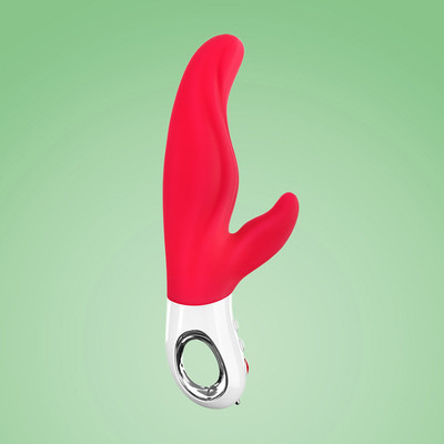 Foto 10 do produto Vibrador Ponto G Recarregável em Silicone Soft Touch com Estimulador de Clítoris e 6 Modos de Vibração, a Prova D'Água - Fun Factory Lady Bi | 22 x 4 cm | Disponível em 3 cores