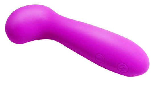 Vibrador de Ponto G Recarregável em Soft Touch com 30 Funções de Vibração, à Prova D'Água - Pretty Love Hiram | 12 x 4,8 cm - 2
