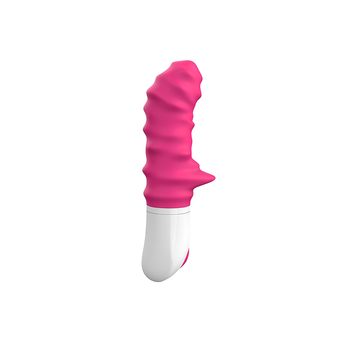 Vibrador de Ponto G em Silicone Flexível com Relevos e 9 Modos de Vibração - S-Hande Sparta 3 | 8,5 x 4,1 cm | Disponível em 2 Cores - 5