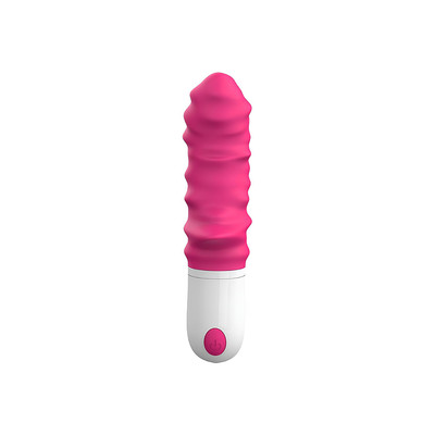 Foto 6 do produto Vibrador de Ponto G em Silicone Flexível com Relevos e 9 Modos de Vibração - S-Hande Sparta 3 | 8,5 x 4,1 cm | Disponível em 2 Cores