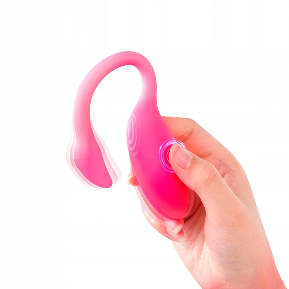 Vibrador de Ponto G com Sensores de Pressão, 10 Modos de Vibração, Controle por Aplicativo Interativo e Recarregável - Magic Motion Flamingo Max | Cor: Rosa - 7