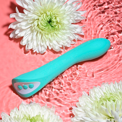 Foto 1 do produto Vibrador de Ponto G em Silicone com 10 Modos de Vibração, 3 Velocidades de Dedilhado, Recarregável e Resistente À Água - Evolved Come With Me | 13,5 x 3,5 cm