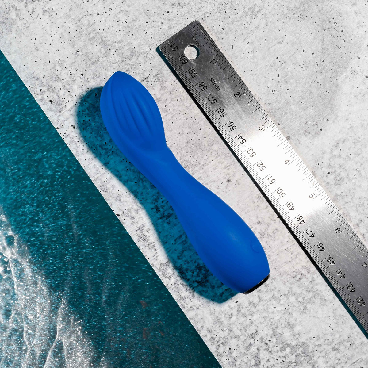 Vibrador de Ponto G em Silicone com 10 Modos de Vibração e Carregamento via USB - Selopa Sapphire G | 10 x 3,4 cm - 5