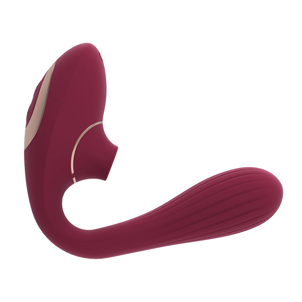 Vibrador de Ponto G em Silicone com 10 Modos de Vibração e Estimulador de Clitóris com 10 Níveis de Pulsação - Nv Toys Dina | Disponível em 2 Cores - 3