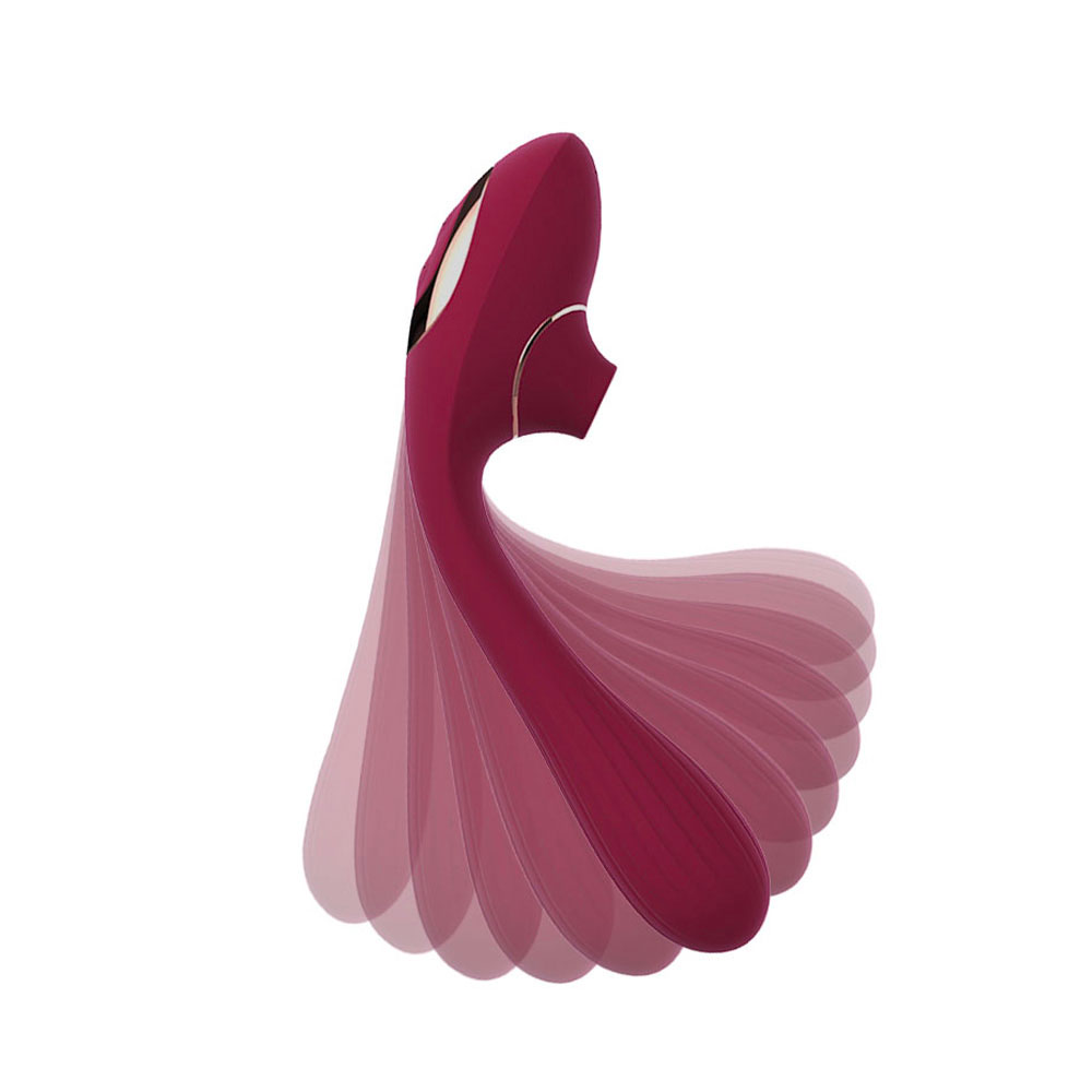 Vibrador de Ponto G em Silicone com 10 Modos de Vibração e Estimulador de Clitóris com 10 Níveis de Pulsação - Nv Toys Dina | Disponível em 2 Cores - 2