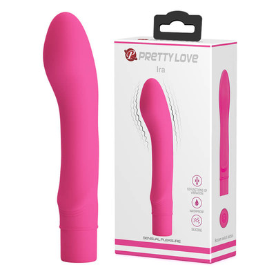 Foto 1 do produto Vibrador de Ponto G em Silicone com 10 Modos de Vibração e Resistente à Água - Pretty Love Ira | 15 x 2,5 cm | Disponível em 2 Cores