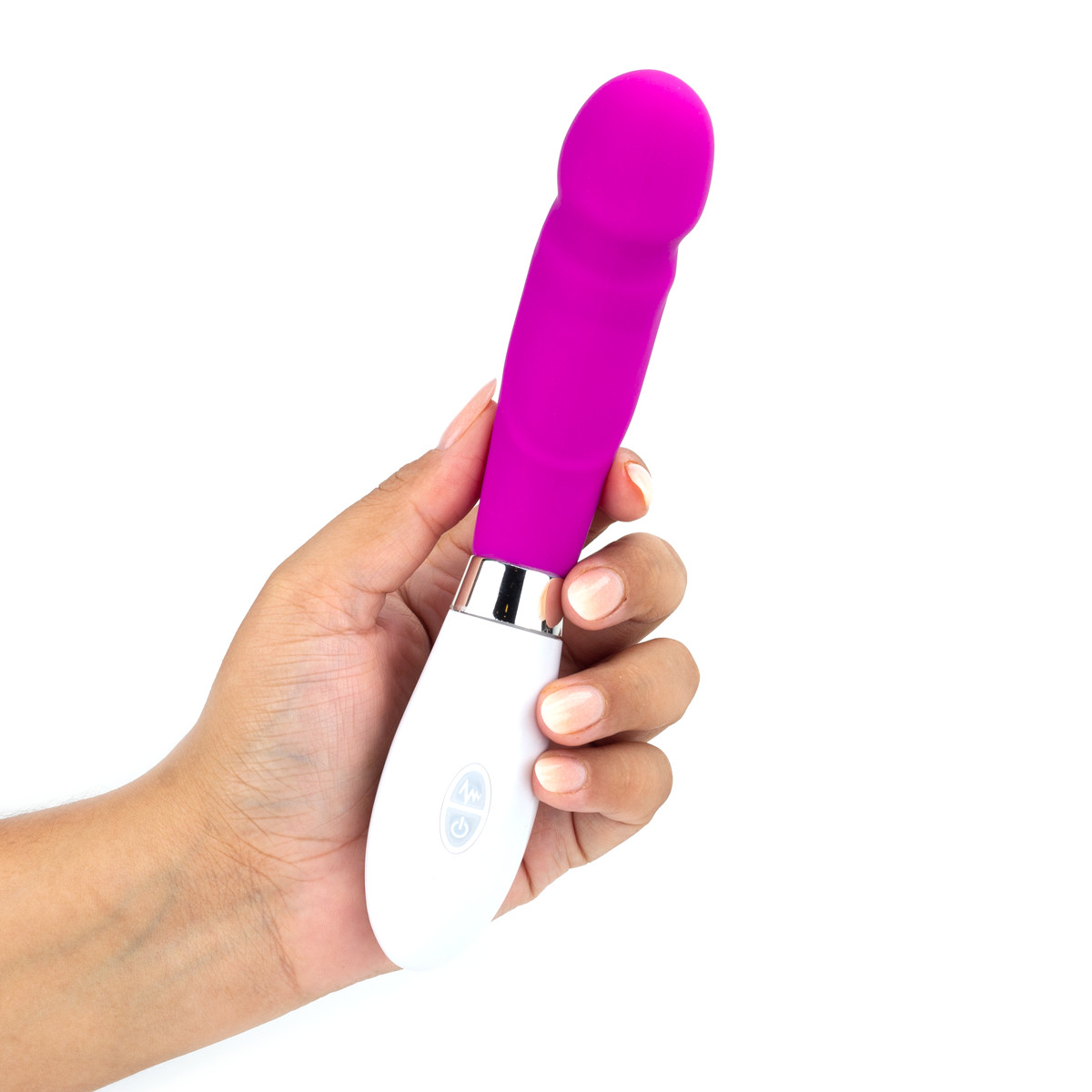 Vibrador de Ponto G em Silicone com Glande Definida e 10 Modos de Vibrações - XXOO Baby One More Time | Disponível em 2 Cores - 6