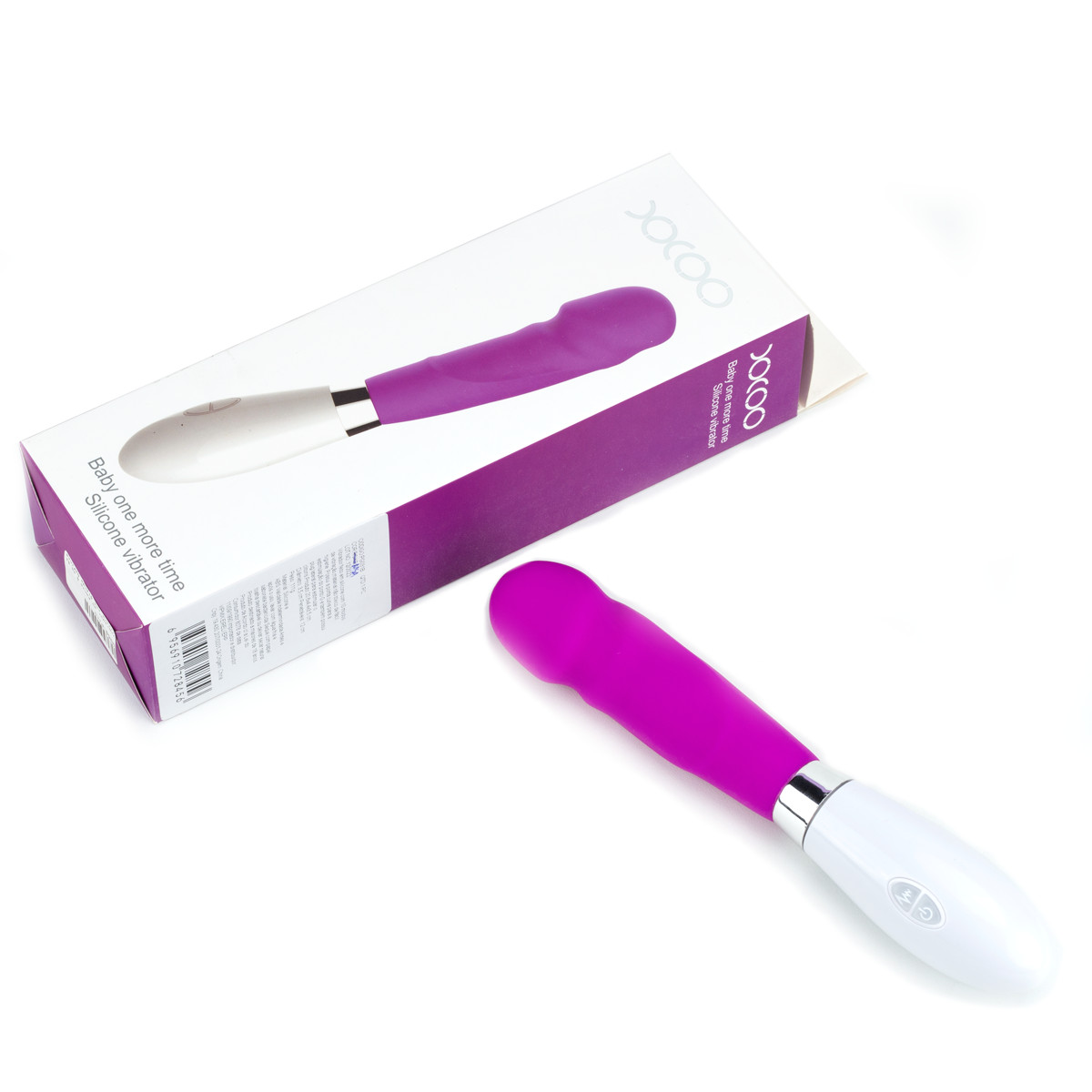 Vibrador de Ponto G em Silicone com Glande Definida e 10 Modos de Vibrações - XXOO Baby One More Time | Disponível em 2 Cores - 3