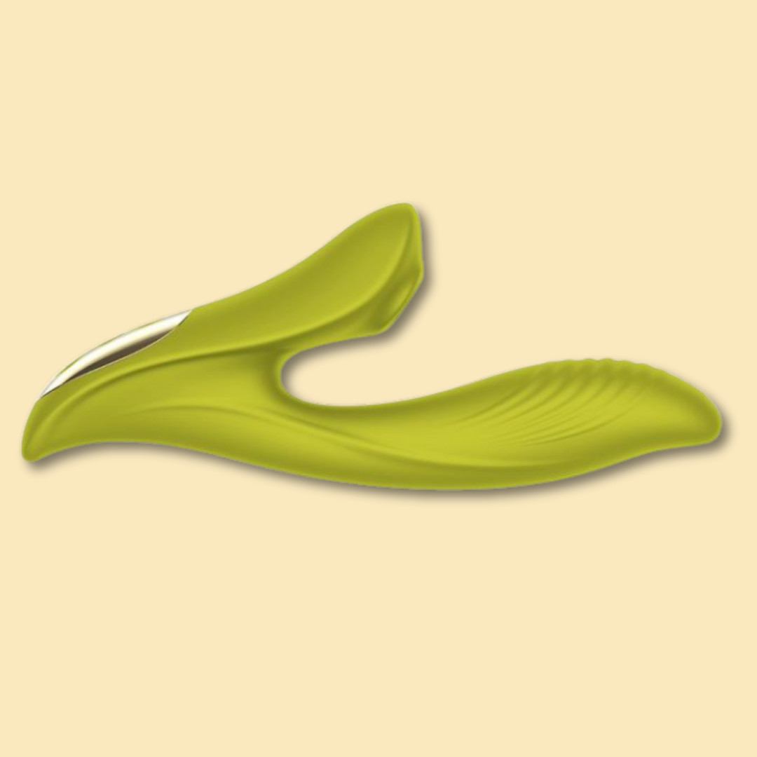 Vibrador de Ponto G em Silicone com 3 Modos de Vibração e Estimulador Clitoriano com 10 Níveis de Pulsação - Intt Cosméticos By Laura Muller My Secret | 12 x 3,5 cm - 3