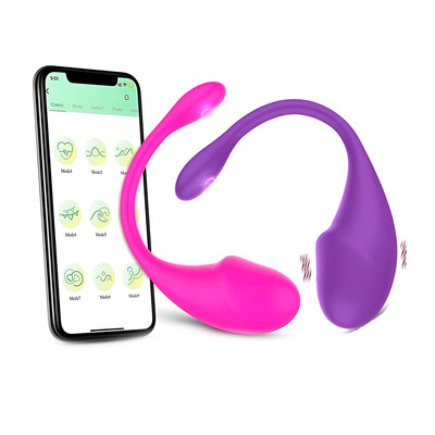 Vibrador de Ponto G em Silicone com 9 Modos de Vibração, Controle por Aplicativo e Carregamento via Cabo USB - Alba | 7,5 x 3,7 cm | Disponível em 2 Cores