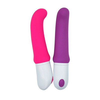 Vibrador de Ponto G em Silicone Flexível com 9 Modos de Vibração - S-Hande Sparta-4 | 13 x 3,3 cm | Disponível em 2 cores