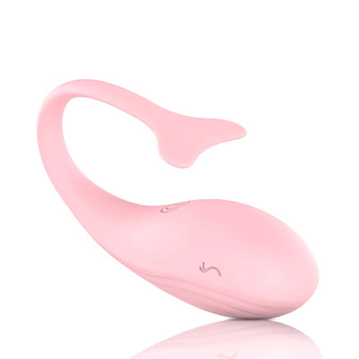 Foto 4 do produto Vibrador de Ponto G em Silicone com Formato de Baleia, Recarregável, 9 Modos de Vibração e Controle via Aplicativo - Willy | 6 x 3,2 cm