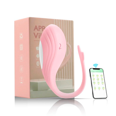 Vibrador de Ponto G em Silicone com Formato de Baleia, Recarregável, 9 Modos de Vibração e Controle via Aplicativo - Willy | 6 x 3,2 cm