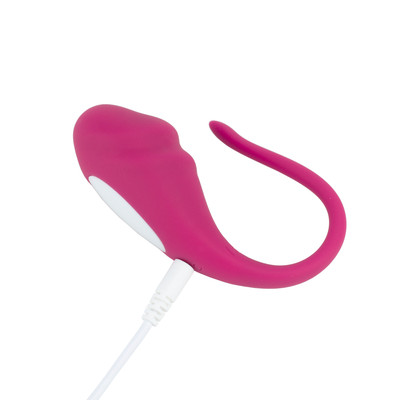 Foto 4 do produto Vibrador de Ponto G em Silicone com Formato de Glande com 10 Modos de Vibração e Controle por App - Adão & Eva | 9,5 x 3,4 cm