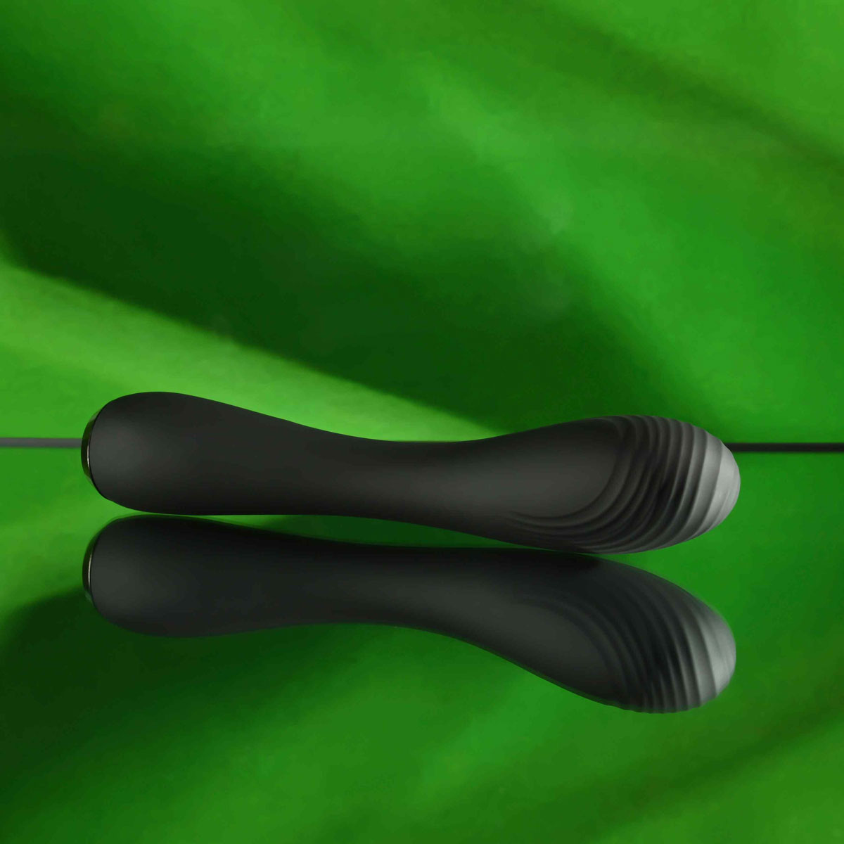 Vibrador de Ponto G em Silicone com Ponta Texturizada, 10 Modos de Vibração e Recarregável - Selopa Midnight Magic | 15,5 x 3,6 cm - 5