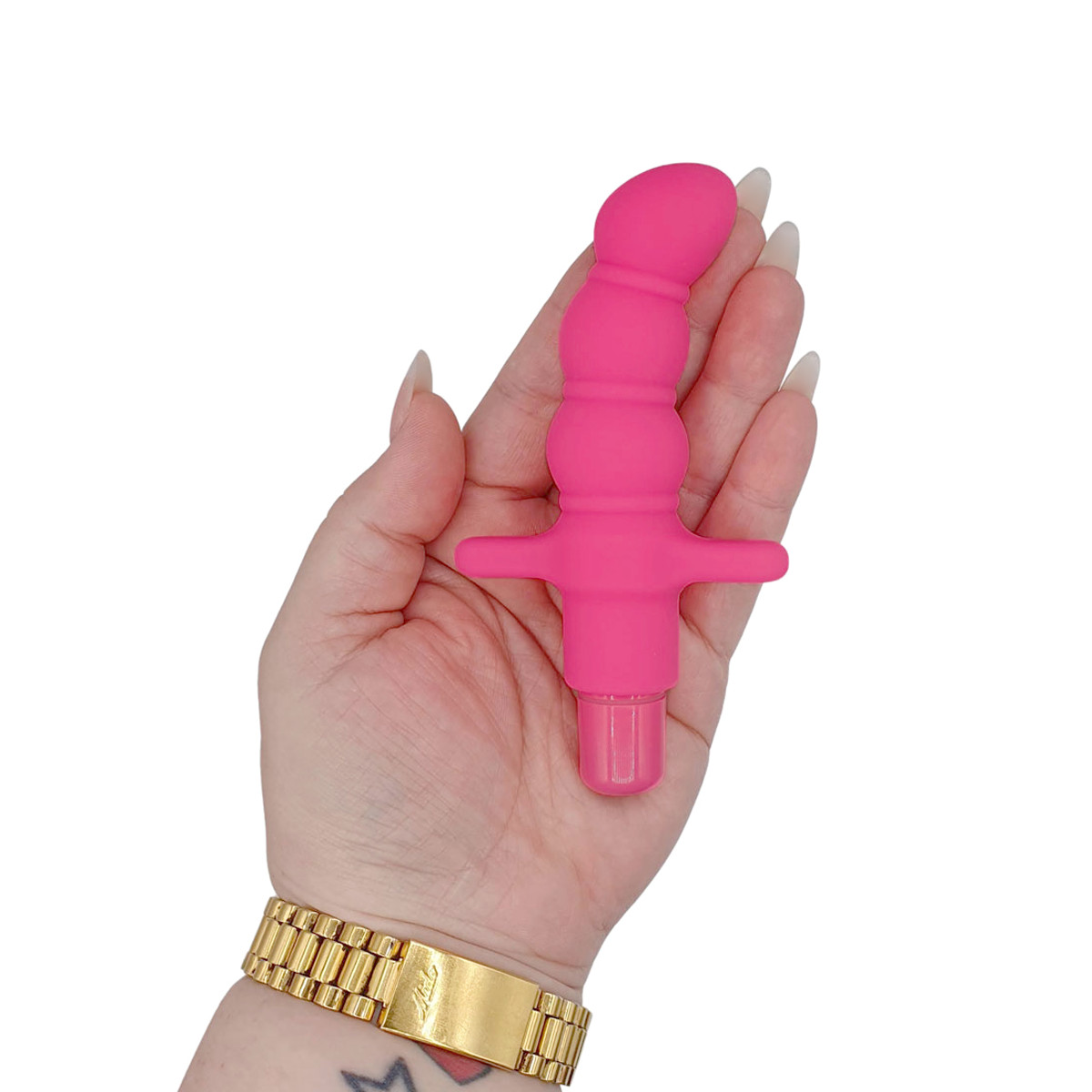 Vibrador Ponto G em Silicone com 7 Modos de Vibração - Frisky Flex Vibe | 7 x 2,8 cm | Disponível em 2 Cores - 5