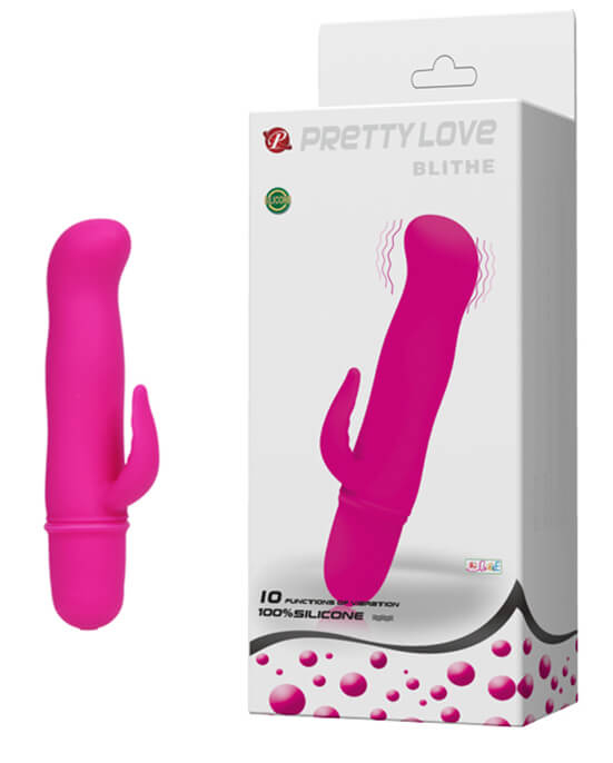 Vibrador de Ponto G em Soft Touch com Estimulador Clitoriano, 10 Modos de Vibração e Resistência a Água - Pretty Love Blithe | Disponível em 2 Cores - 3