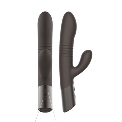 Foto 2 do produto Vibrador Rabbit com 10 Modos de Vibração, 3 Movimentos de Vai e Vem e Base Recarregável - Winyi Hailey | 15 x 3,4 cm | Disponível em 2 Cores