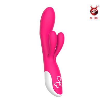 Foto 2 do produto Vibrador Rabbit com 10 Modos de Vibração e Carregamento via Cabo "USB" Magnético - NV TOYS Lena | 11,2 x 3,3 cm