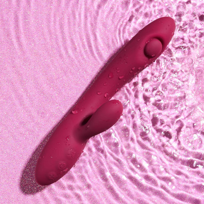 Foto 1 do produto Vibrador Rabbit com 10 Modos de Vibração, Esfera Estimuladora, 2 Motores, Resistente à Água e Recarregável - Evolved Jammin' G | 13 x 3,6 cm