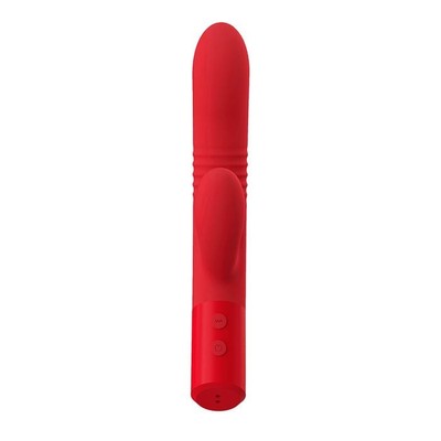 Foto 2 do produto Vibrador Rabbit com 10 Modos de Vibração, Movimentos de Vai e Vem e Carregamento via Cabo USB - Intt Toys Especial Luxury Êxtase | 15 x 3,4 cm