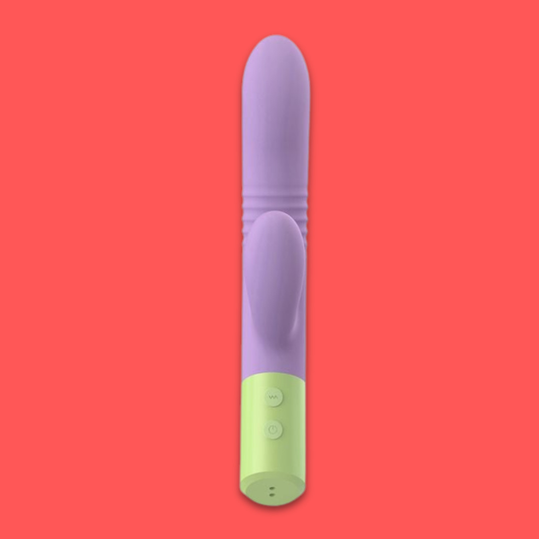 Vibrador Rabbit com 10 Modos de Vibração, Movimentos de Vai e Vem e Carregamento via Cabo USB - Intt Toys Êxtase | 15 x 3,4 cm | Disponível em 2 Cores - 7