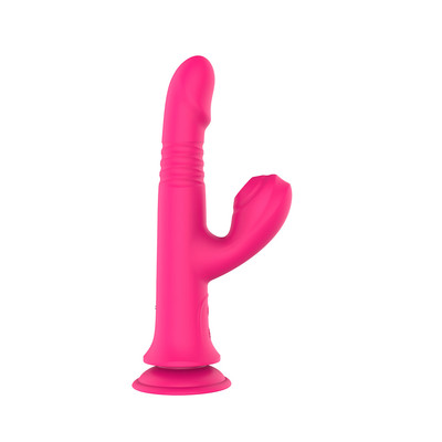Foto 3 do produto Vibrador Rabbit com 10 Modos de Vibração e Rotações, 10 Tipos de Pulsações, Ventosa na Base e Carregamento Via Cabo USB - I-moon Snow Love | Disponível em 2 Cores