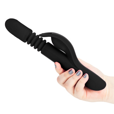 Vibrador Rabbit com 12 Modos de Vibraço, 4 Modos de Vai e Vem, Rotações e Função Memória - Pretty Love Donahue | 15 x 3,1 cm | Disponível em 2 Cores