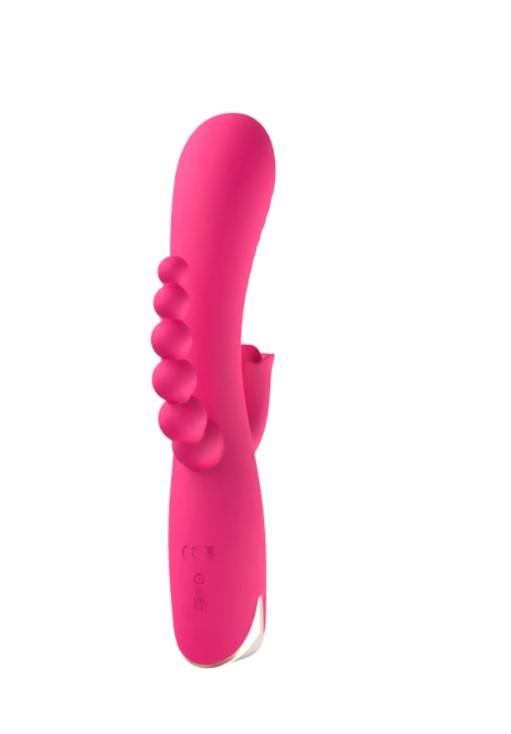 Vibrador Rabbit com 3 Funções, 10 Modos de Vibração, 4 níveis de Velocidade e Recarregável - NV Toys Rabid Bunny | 11,5 x 3,7 cm | Disponível em 2 Cores - 4